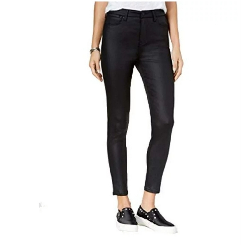 Junior's H18 Coated Skinny Ankle Jeans